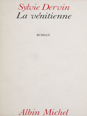 cover image of La vénitienne
